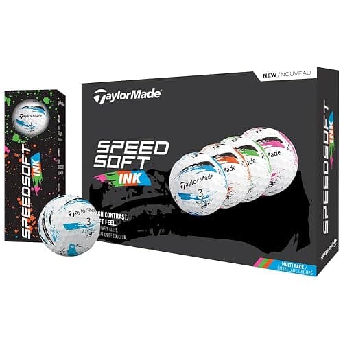 TaylorMade SpeedSoft Golf Balls, Maximum Distance with Ultra-Soft Feel, Perfect for Off The Tee and Around The Green - Image 1