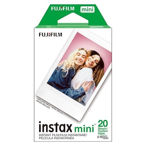 Instax Fujifilm Instax Mini Instant Camera Film: 100 Shoots Total, (10 Sheets x 10) Bundle with Slinger 64 Pocket Mini Instax Photo Album - Capture Memories Anytime, Anywhere thumbnail 2
