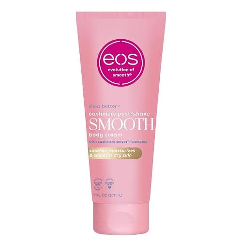eos Cashmere Skin Collection Post-Shave Smooth Body Cream- Vanilla Cashmere, 72-Hour Hydration, Nourishing, Body Care, Shea Butter, 7 fl oz - Image 1