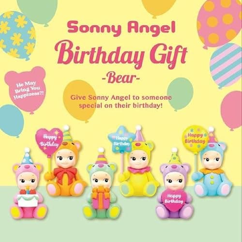 Sonny Angel Birthday Gift Bear Series - 2021 Limited Edition, Original Mini Figure (1) Assorted Sealed Blind Box thumbnail 4