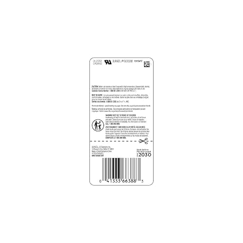 Duracell 2032 Lithium Battery, 2 Count (Pack of 1), Compatible with AirTag, Child Safety Features, Key Fob, CR2032 3V Cell thumbnail 2