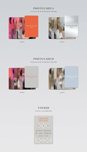 ENHYPEN - 5th Mini Album Orange Blood (KSANA ver.) thumbnail 4