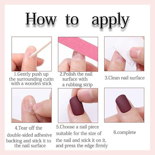 Black French Tip Press on Nails - Elegant Polka Dots with 3D Bow & Pearl Accents, Medium Almond Glossy False Nails, 24PCS Full Cover Manicure Kit thumbnail 7