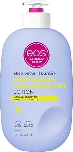 eos Shea Better 24H Moisture Body Lotion, Vanilla Cashmere, 473 ml - Image 1