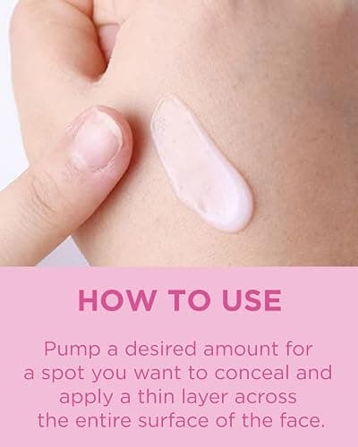 TOUCH IN SOL No Pore Blem Primer, 1.01 fl.oz(30ml) 2 Pack - Face Makeup Primer, Big Pores Perfect Cover, Skin Flawless and Glowing, Instantly Smoothes Lines, Long Lasting Makeup's Staying - 1.01 Fl Oz (Pack of 2) - Pink thumbnail 7