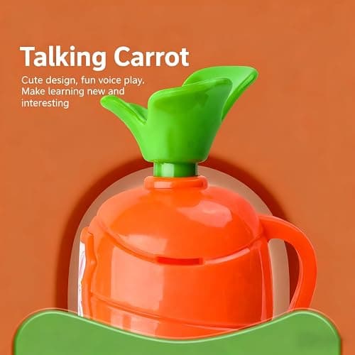 2026 New Carrot Pen Recorder, Role-Playing Props, Ballpoint Pen Writing Tool with 20s Playback Feature for Women Girls Boys, Fun & Creative Gift (Carrot Orange) thumbnail 6