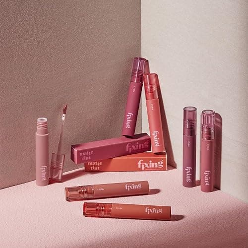 ETUDE Fixing Tint #20 Pink Fig (4g) | Long Lasting High Pigmented Liquid Lipstick | Waterproof Lightweight Matte Finish Lip Stain | Full Coverage | Korean Makeup, Kbeauty thumbnail 9