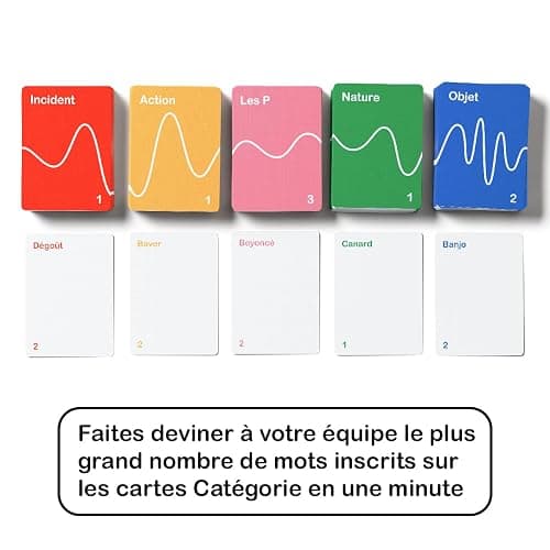 Asmodee - BRUITAGES - Jeu de Société d’Ambiance Drôle & Rapide – Party Game de Bruitages + Mimes Mains Derrière Le Dos – Soirées Famille & Amis dès 14 Ans – 2+ Joueurs - 30 Min - en Français thumbnail 4