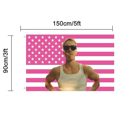 Rafe Cameron pink American flag thumbnail 3