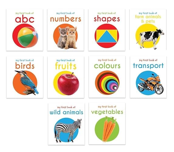 My First Library: Boxset of 10 Board Books for Kids thumbnail 2