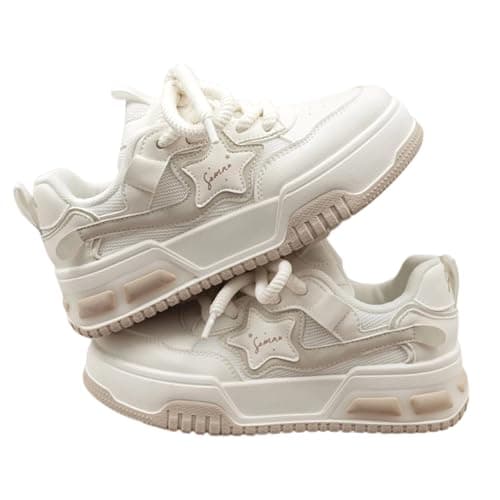 UNMULFC Star Shoes Women Walking Sneakers Y2k Shoes Platform Chunky Aesthetic Cute Travel Outdoor Sport - Image 1
