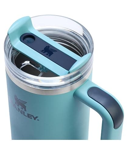 STANLEY Quencher H2.0 Tumbler with Handle and Straw 30 oz | Flowstate 3-Position Lid | Cup Holder Compatible for Travel | Insulated Stainless Steel Cup | BPA-Free | Agave thumbnail 2