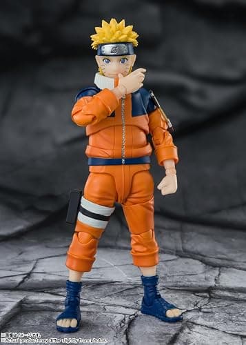 TAMASHII NATIONS - Naruto - Naruto Uzumaki -The No. 1 Most Unpredictable Ninja- (Reissue) S.H.Figuarts Action Figure thumbnail 3