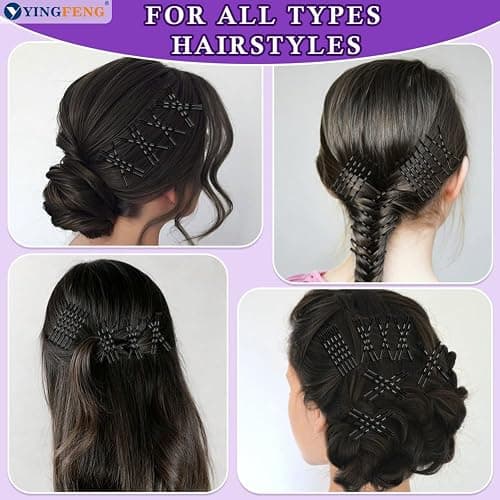 330 Pcs 2.2 Inch Black Bobby Pins, Set of Hairpins with Box, Premium Hair Pins for Kids, Girls and Women, Great for All Hair Types thumbnail 5