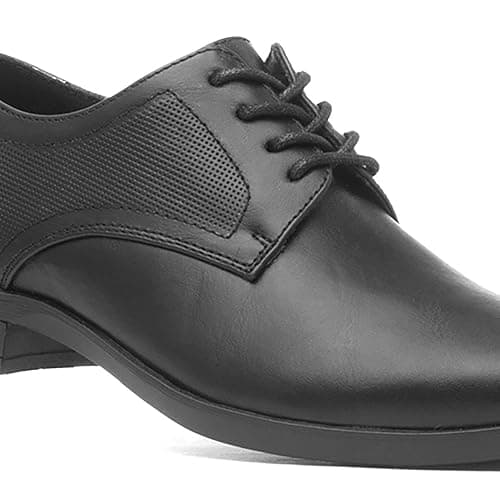 Beckett Boys Black Lace Up Shoe thumbnail 6