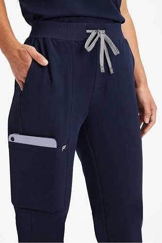 Fabletics Women's Performance Scrub Pant - MotionTech, 4-Way Stretch, Pocket-Packed, Wrinkle-Resist, Semi-Slim Fit thumbnail 3