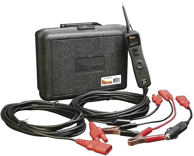 Power Probe III w/Case & Accessories - (PP319FTC) [Car Automotive Diagnostic Test Tool, Digital Volt Meter, AC/DC Current Resistance, Circuit Tester] (Black - Limited Edition) - Image 1