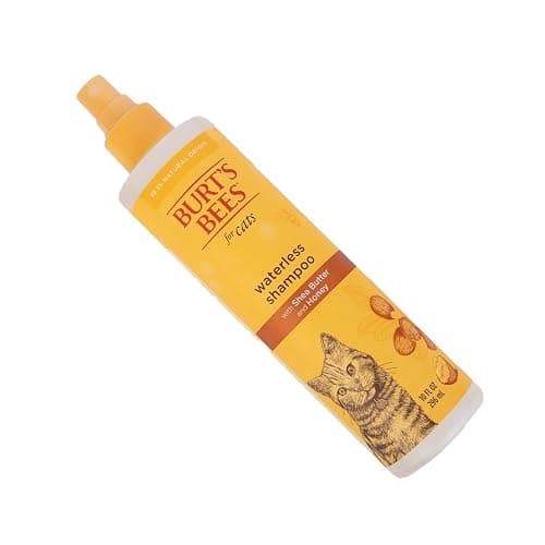 Burt's Bees for Pets Waterless Cat Grooming Spray with Shea Butter and Honey, 2pk, 99.3% Natural Origin Formulas, Cat Grooming Spray, Cat Spray for Grooming, Cat Grooming Supplies, 2pk, 10oz thumbnail 2