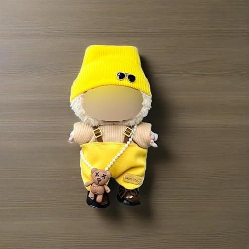 Clothes for 17 cm Dolls - 6 Set Clothes for 6.7 inch Doll, Premium Stylish Outfit with Accessories for Play & Display(No Doll (SET3) thumbnail 6