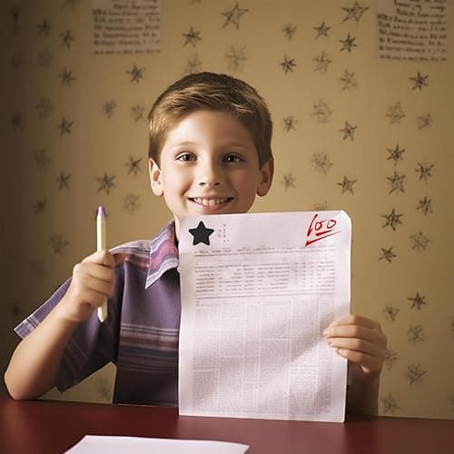 Meitaat Black Star Stickers Roll 1 Inch Self-Adhesive Stars Labels Waterproof Removable for Children Teacher Business 500 PCS thumbnail 5