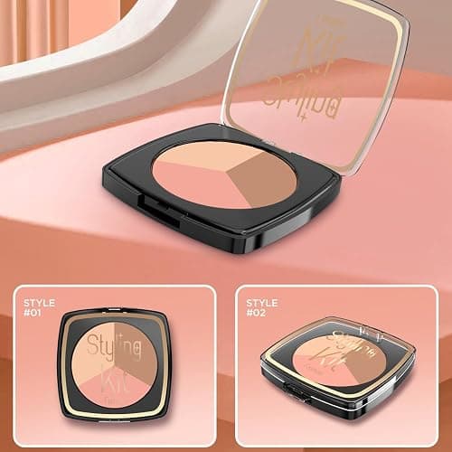 Fake Makeup Kits for Girls Toys 3 4 5 Years Old, Pretend Makeup Toys for Girls Birthday Gifts 3-5 Years Old (Black) thumbnail 3