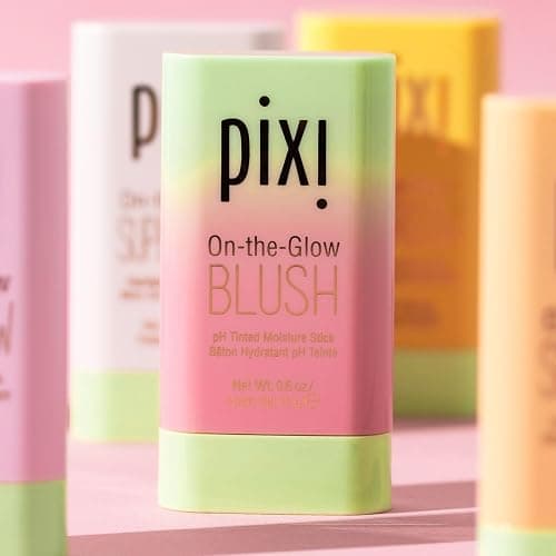 Pixi On-the-Glow Blush - CheekTone, pH Reactive Hydrating Tinted Moisture Blush Stick with Ginseng, Aloe Vera & Fruit Extracts, For Cheeks & Lips, 19g / 0.6oz, Paraben-Free thumbnail 4