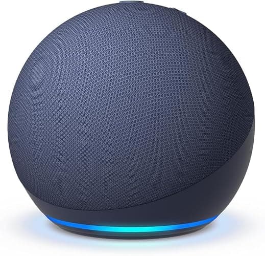 NFL Echo Dot Bundle: Includes Echo Dot | Deep Sea Blue and Limited-Edition NFL Helmet Stand | Buffalo Bills thumbnail 3