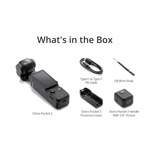 DJI Osmo Pocket 3, Vlogging Cameras with 1'' CMOS & 4K/120fps Vlog Camera, 3-Axis Stabilization, Fast Focusing, Face/Object Tracking, Digital Vlogging Camera for YouTube thumbnail 7