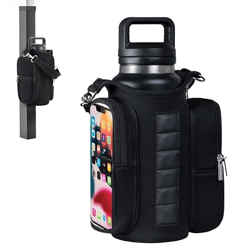 Magnetic Gym Bag for Men & Women - Water Bottle Holder, Crossbody Strap, Touchscreen Pocket & Creative Storage - Perfect for Gym, Running, Travel & Fitness Essentials - Image 1