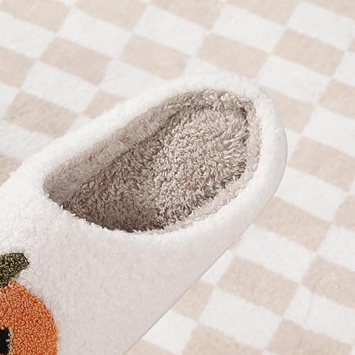 HIPINISS Womens Mens Slippers Memory Foam Plush Fluffy Warm Lined slippers Indoor Outdoor House Winter Slippers thumbnail 6