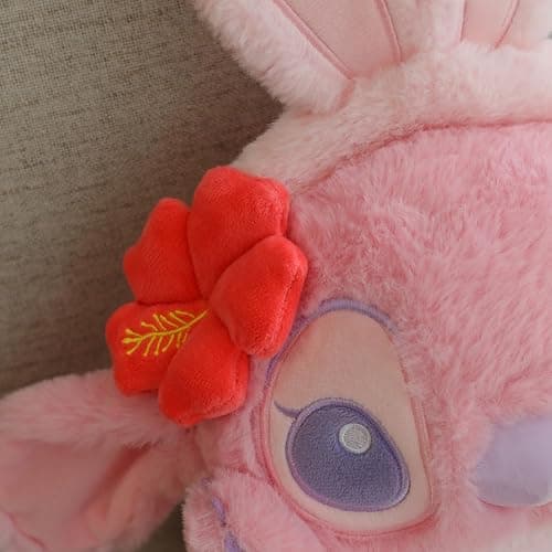 MINISO 11'' Lilo & Stitch Collection Costume Changing Bunny Plush Toy (Angel) Stuffed Animals for Valentine's Day, Mini Stuffed Animal Enthusiasts thumbnail 8