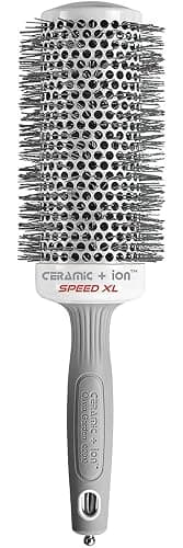 Olivia Garden Ceramic + Ion Speed XL - Extra-Long Round Thermal Hair Brush - Not Electrical - Professional Blowout Brush for Normal to Thick Hair - Image 1