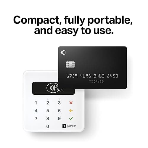 SumUp Plus Card Reader, Bluetooth - NFC RFID Credit Card Reader for Smartphone thumbnail 4