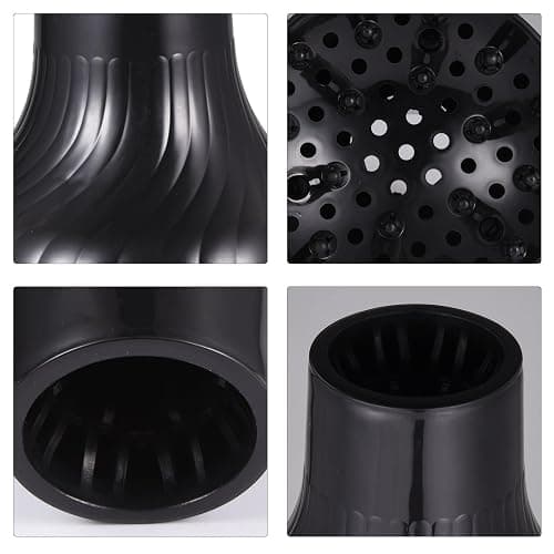 Universals Hair Diffuser, Hair Dryer Diffuser Attachment For Curly And Natural Wavy Hair, Professional Blow Dryer Diffuser For Hairdryer, Frizz Frees Hair Drying thumbnail 3