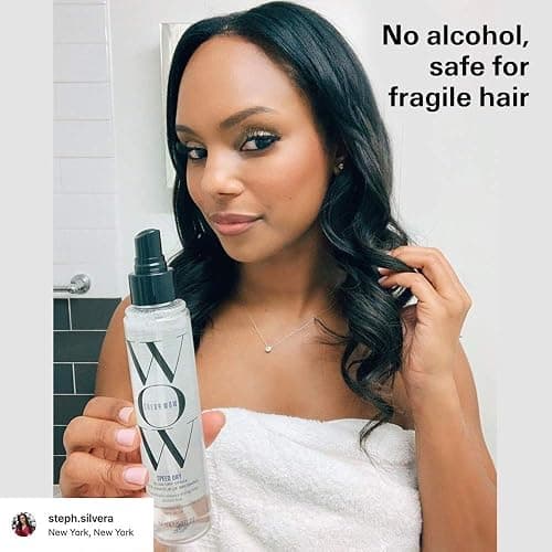 COLOR WOW Speed Dry Blow Dry Spray – Cut Blow Dry Time by 30% | Heat Protectant, Prevent Breakage | Cruelty-Free & Gluten-Free thumbnail 4