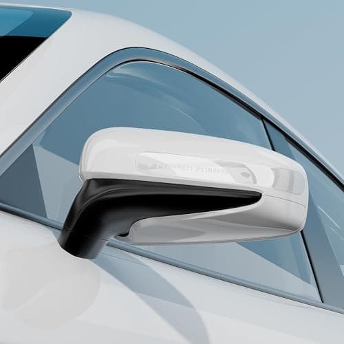 Heqxwl Rear View Mirror Sticker Set 3PCS Vinyl Message Decals for Car Interior Minimal Text Design Daily Reminder Gift for Drivers (White, Passenger Princess) thumbnail 5