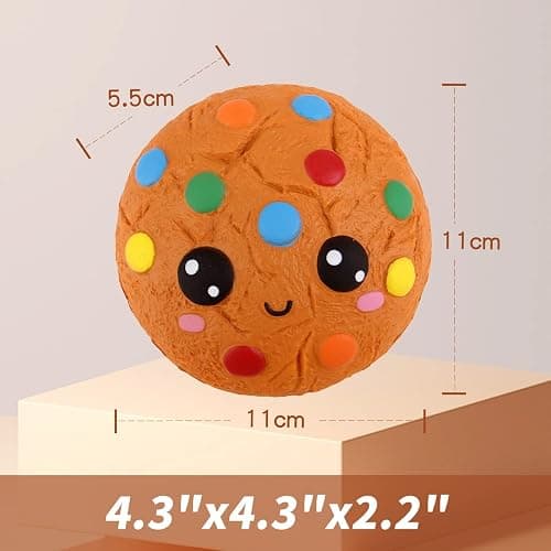 Anboor Kawaii Squishies Slow Rising Scented Food Foam Squishies for Kids Adults Stress Relief Fidget Toys thumbnail 2