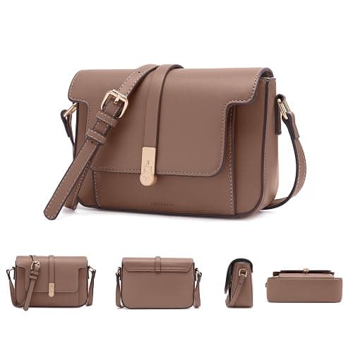 Prettyzys Crossbody Bag for Women，Trendy Small Shoulder Bag Phone Wallet Purse for Women thumbnail 6