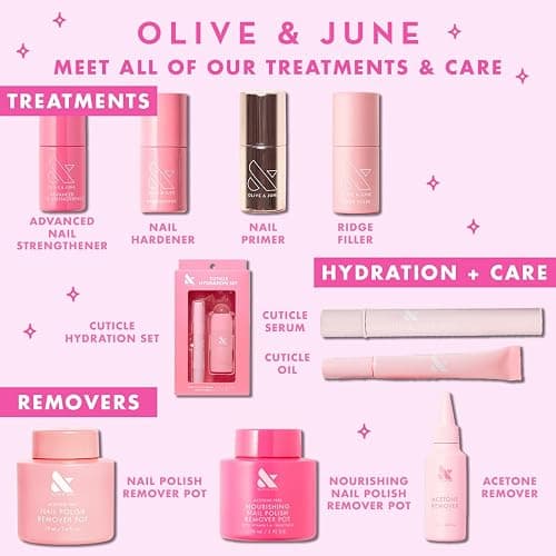 Olive & June Nail Strengthener | Heals & Conditions Weak, Brittle Nails | Up to 77% Increase in Strength | Prevents Peeling & Ridges | Celery Seed + Flora Complex | Vegan, Cruelty-Free Nail Treatment thumbnail 5