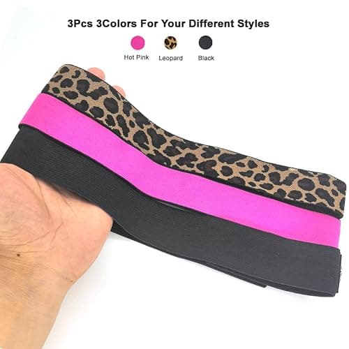 AIFIHIYI Elastic Bands Set for Wigs and Lace Frontals - 3 pieces with Rat Tail Comb, Edge Brush, Melting Band for Laying Edges and Keeping in Place thumbnail 2