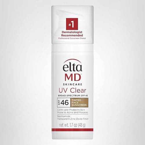EltaMD UV Clear Tinted Sunscreen for Face, SPF 46 with Zinc Oxide, Oil-Free, Dermatologist Recommended, For Acne-Prone Sensitive Skin, 1.7 oz thumbnail 15