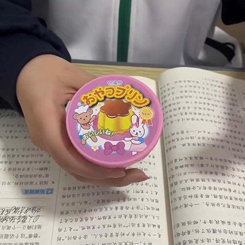 Jelly Strawberry Pudding Set, Early Education Play House Toys, Food Pudding Feeding Children's House Play Toy thumbnail 2