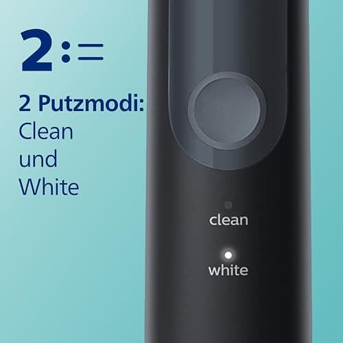 Philips Sonicare ProtectiveClean 4500 elektrische Zahnbürste, Schallzahnbürste mit 2 Putzmodi, Clean und White, Drucksensor, Timer und Reiseetui, Schwarz, Modell HX6830/53 thumbnail 6