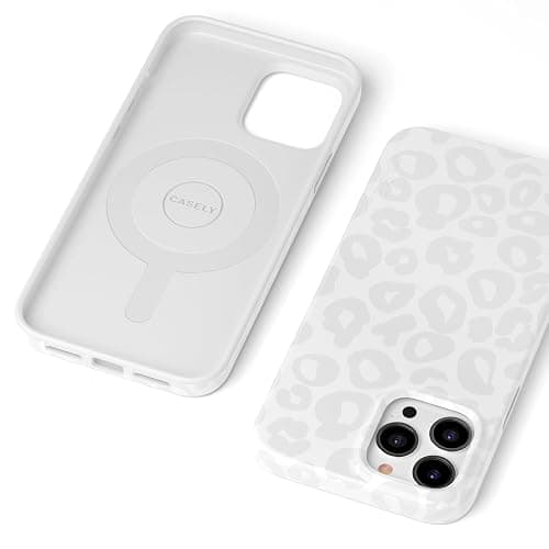 Casely iPhone 13 Pro Case | Into the Wild | White Snow Leopard | Compatible with MagSafe | Classic Ultra Slim Design thumbnail 3