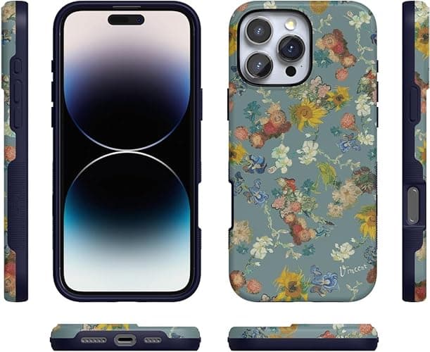 Casely iPhone 16 Pro Max Case | Vincent's Flowers | Van Gogh Museum | Bold Protective Case Design | Compatible with MagSafe thumbnail 9