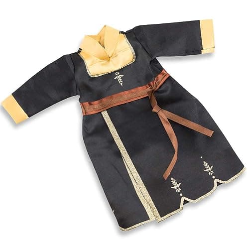 OCT17 Fits Compatible with American Girl 18" Princess Costume 18 Inch Doll Clothes Outfit Set Costume Purple thumbnail 6