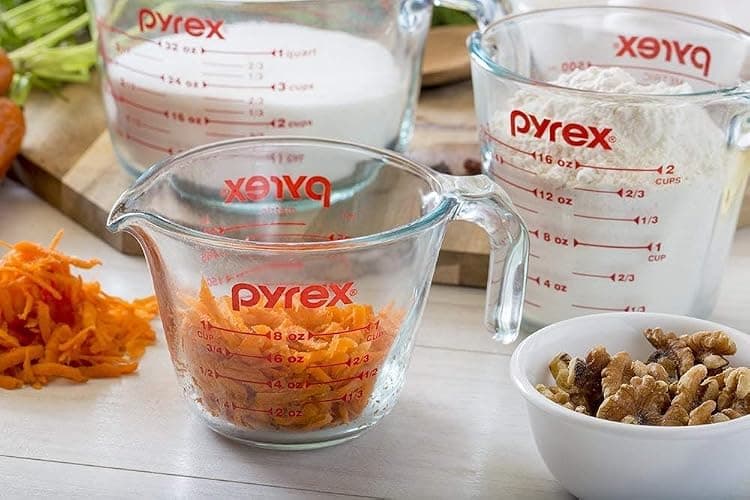Pyrex Essentials (2-Pack) Glass Measuring Cups Set, (1 & 2 Cup) Measuring Cups For Prepping, Baking and Cooking, Preheated Oven, Dishwasher, Freezer, and Microwave Safe thumbnail 2