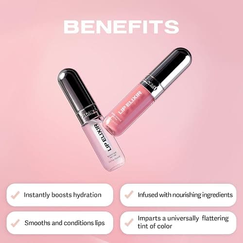 Sacheu Lip Liner STAY-N Peel Off Lip Stain - Long Lasting Waterproof Lip Tint with Hyaluronic Acid & Vitamin E – Transfer Proof Matte Finish, Vegan & Cruelty-Free (P-inked and Clear) thumbnail 7