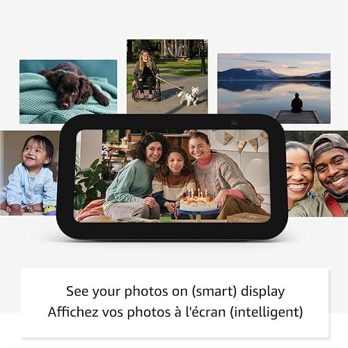 Amazon Echo Show 5 (newest model), Smart display with deeper bass and clearer sound, Cloud Blue thumbnail 4