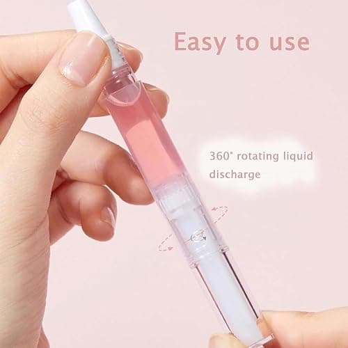 Explcior Lyra Cosmetic Ongles, Huile Cuticules Ongles, Huile de Croissance des Ongles Rayonnante, Sérum Cosmétique for Hydrater, Renforcer et Éclaircir Le Soin des Ongles(2pcs) thumbnail 3